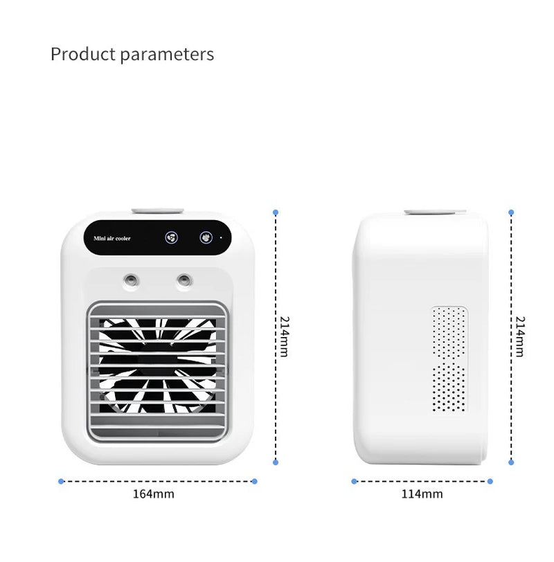 Portable AC & Water Cooling Fan – Stay Cool Anywhere, Anytime