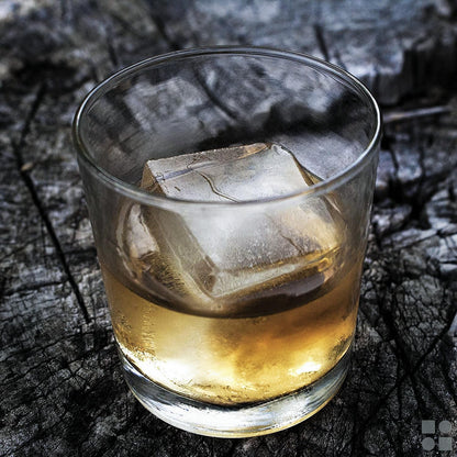 Ball Ice Cube Tray and Big Ice Cube Molds for Whiskey, Slow-Melting, 100% Silicone, Easy Release