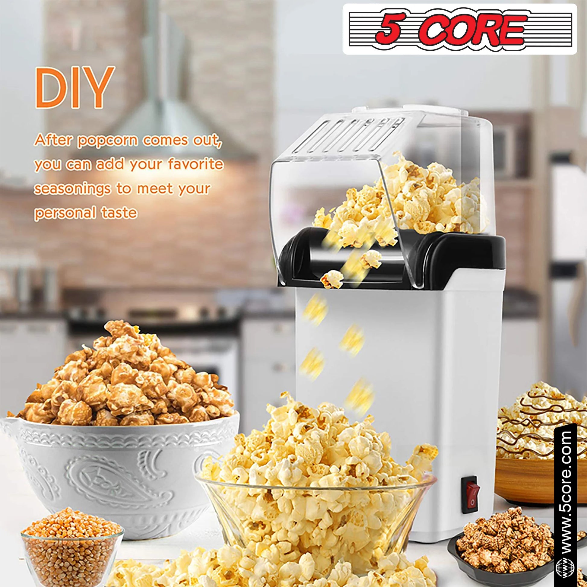 5 Core Popcorn Machine