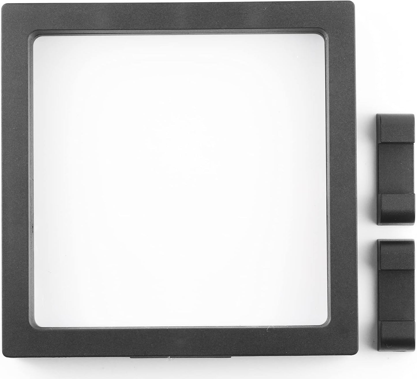 4 Pack 3D Coin Display Frame - 5.5X5.5X0.8' Floating Frame Set for AA Medallions, Jewelry, Fossil