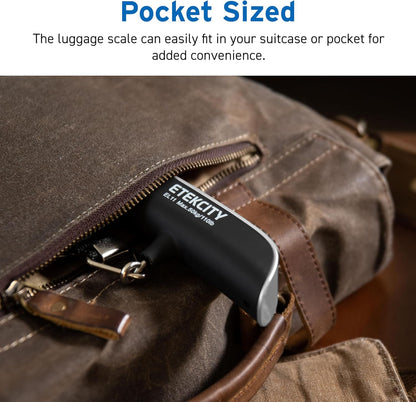 Digital Baggage Weight Scale with Hook, 110 Pounds, Battery Included