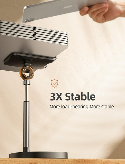 Cell Phone Stand Adjustable Phone Holer Fits All Mobile Phones, Switch, Kindle, Ipads, & Tablets 4-10In