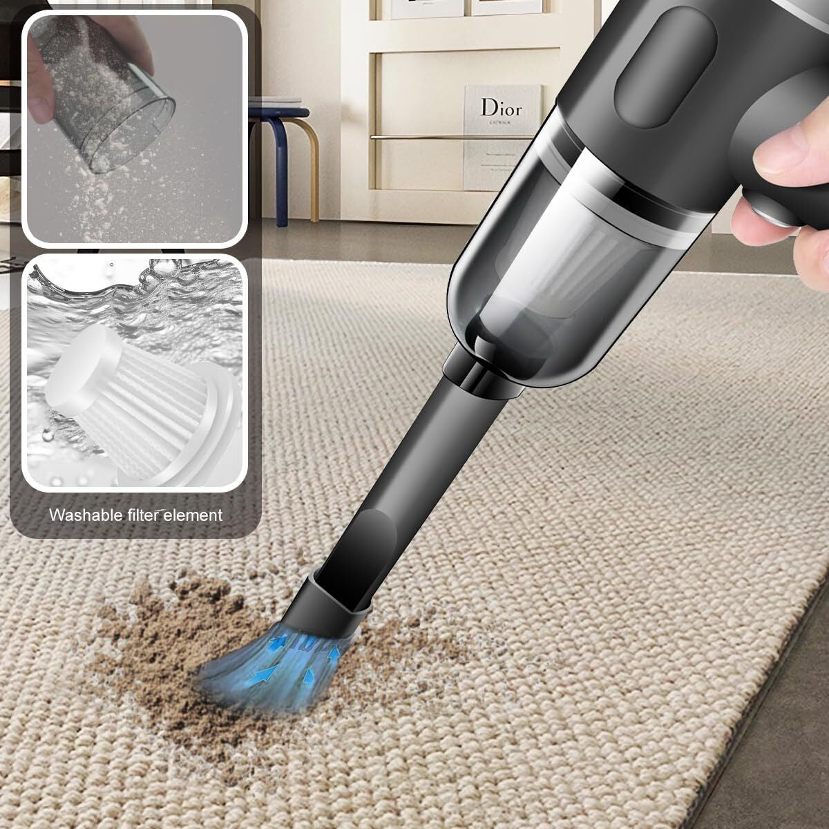 Portable Vacuum - Rechargeable
