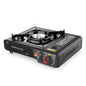 Outdoor Portable Furnace Adjustable Fire 2900W Furnace Lightweight Cooker Unit W/Storage Box