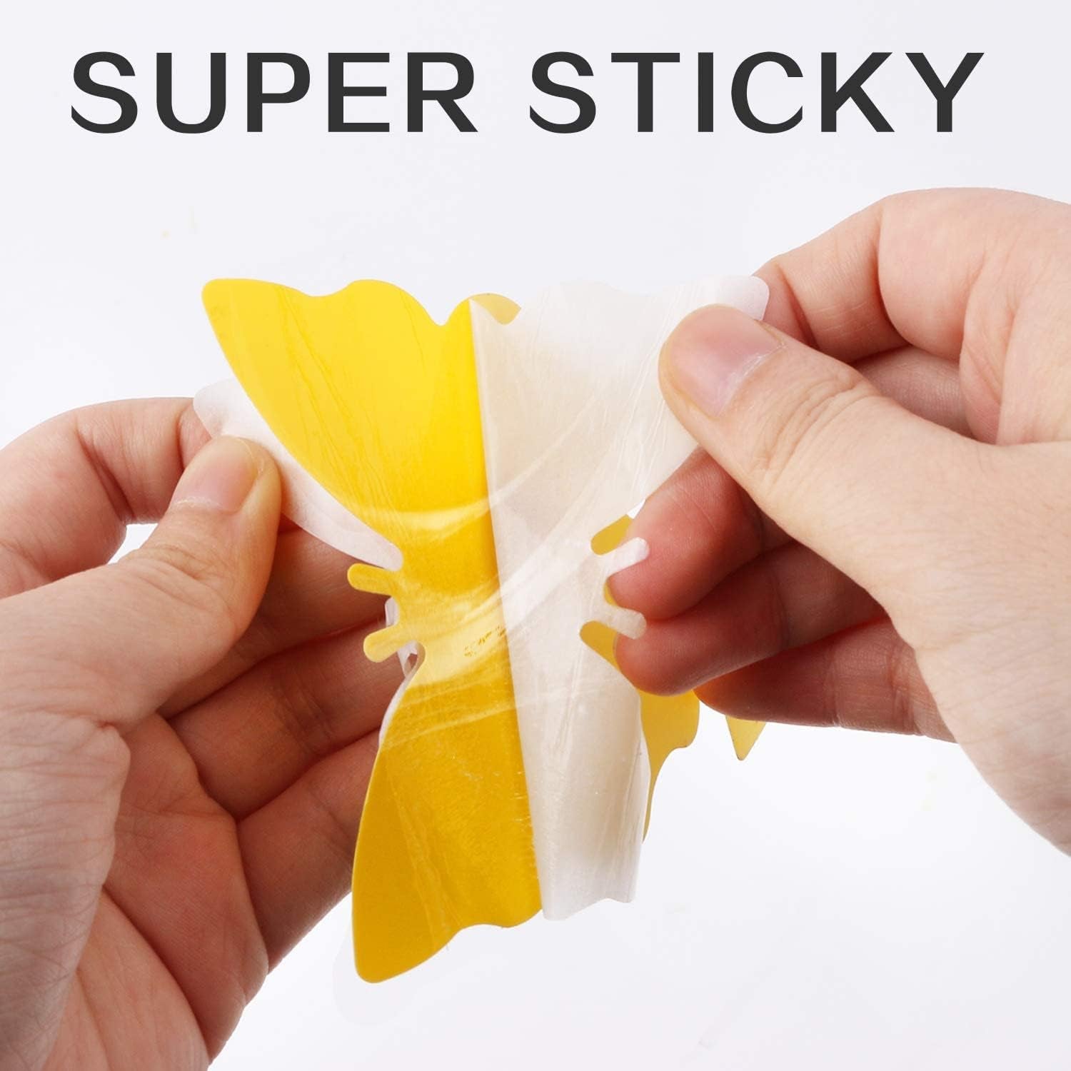 Sicky Bug Traps (For Flys, Gnats, Etc.) 36 Pack No Harm and Odorless for Indoor Outdoor Use
